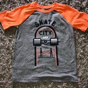 Jumping Beans Size 7 Skateboard Shirt